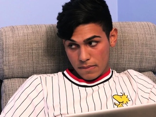 Stepdaddy joins stepson and his BF rimjob and anal fingering