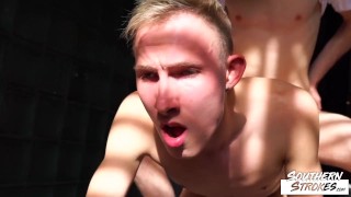 SOUTHERNSTROKES Twinks Alpan Stone And Milo Zayd Bareback